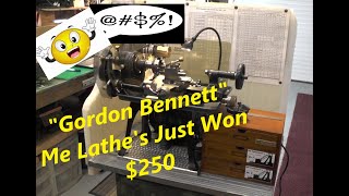 quotGordon Bennettquot Me Micro Lathe Build Just Won Me 250 quotmr factotumquot [upl. by Earased370]