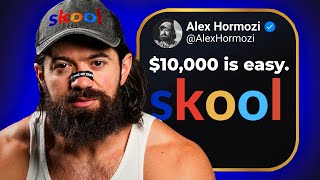 What is Skool The TRUTH about Alex Hormozi NEW way to make 10000 per month [upl. by Bigner]