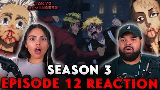 IZANA AND KAKUCHO FINAL MOMENTS  Tokyo Revengers Season 3 Episode 12 Reaction [upl. by Enirehtakyram]