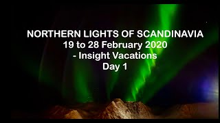 Day 1  Northern Lights of Scandinavia  Insight Vacations [upl. by Innavoij]