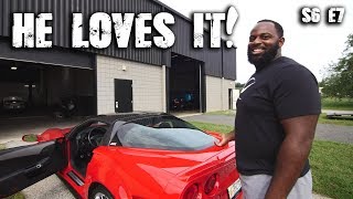 Fletcher Cox picks up his ZR1  RPM S6 E7 [upl. by Ellekim]