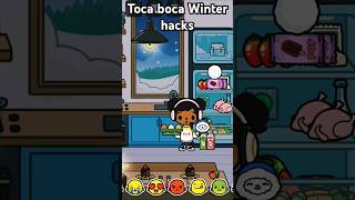 Toca boca winter hacks part 1toca world cupidtwinversion spedup 😍❄️❄️❄️ [upl. by Yessak282]