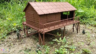 132 BAMBOO HOUSE Vietnam War Airfix amp Toys soldiers [upl. by Pownall253]