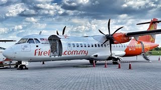 FIREFLY REVIEW  ATR72  FY3134 Subang to Seletar [upl. by Ettezoj406]