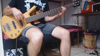 Chrono Cross OST  Times Scar Bass Cover With Tab [upl. by Lika]