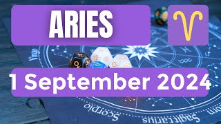 Aries horoscope  Aries Horoscope for Today 1 September 2024 [upl. by Balfore769]