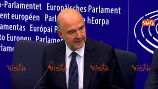 Manovra Moscovici quotDallItalia deviazione netta e anche rivendicataquot [upl. by Wayne]