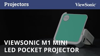 ViewSonic M1 Mini UltraPortable LED Pocket Projector [upl. by Ashly]