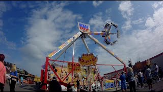 1 min Coney Beach amp 2 mins 15 sec Porthcawl Fair Aug 31 2024 [upl. by Yllop]