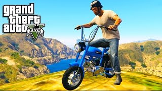 GTA 5 PC MODS  Motorynka Romet Pony 50M2 GTA 5 BIKE MOD [upl. by Tempa]