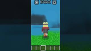 BLUE SMOKE GRENADE IN MINECRAFT minecraftminecraftgamplaygamelikeandsubscribesubscribe [upl. by Farleigh810]