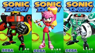 Omega 🆚 Amy Rose 🆚 Linebacker Omega vs All Bosses Zazz Eggman All Characters [upl. by Hairehcaz]