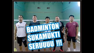 kecrikPa Lurah vs Bos UusDokter Derry Badminton Sukamukti Seru DsSukamukti Banyuresmi Garut [upl. by Kelvin]