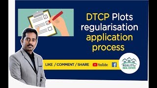 DTCP Plots Regularisation Application process  Mothish Kumar Property Coach [upl. by Waldman738]