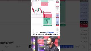 26 November Live Fibo Trade niftylivetrading trading [upl. by Atiram]