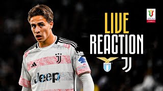 🔴 WATCH NOW LAZIO vs JUVENTUS COPPA ITALIA  LIVE REACTION 💪⚪⚫ [upl. by Artemisa937]