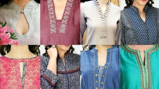 Most Beautiful half collar neck designs for kurti ll Latest Fashion Ideas with Riwaj Collection [upl. by Abas]