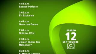 Programación RCN Televisión Colombia 12915 [upl. by Golanka77]