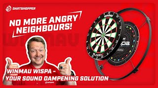 Dartshopper Media  Winmau WISPA Sound Reduction Backboard TEST  No more angry neighbours Darts [upl. by Silloc]