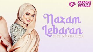 Karaoke MV  Nazam Lebaran  Siti Nurhaliza Official Music Video [upl. by Swehttam]