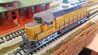 ReviewMTH HO gp35 with Proto 3 sound Union Pacific 759 [upl. by Enhpad406]