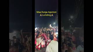 Maa Durga Agomon Lumding [upl. by Ayor80]