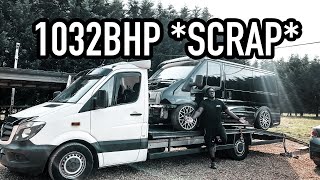 MY 1032 BHP HYPER TRANSIT VAN IS NOW SCRAP WE GOT INTO A FIGHT EP2 [upl. by Whittemore]