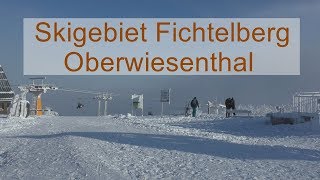 Fichtelberg Skigebiet Oberwiesenthal  Erzgebirge im Winter [upl. by Yerdua]