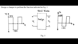 Clamper design Problem solve Bangla Diode [upl. by Applegate]