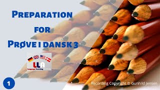 PD3 Danish Exam Part 1 [upl. by Annawak]