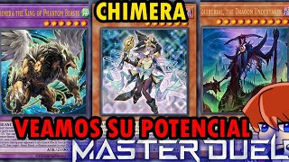 Master Duel El Mejor Deck Chimera Veamos Su Potencial YuGiOh TeamSetoX Combos [upl. by Ahsemat320]