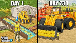 I SPENT 2 YEARS BUILDING A GOLD MINE WITH 0 AND A SKIDSTEER [upl. by Aissilem]