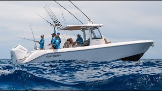 315cc  Everglades 31 Center Console Fishing Boat Walkthrough [upl. by Noid]