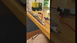 DIY Ironless linear motor v2 open loop [upl. by Besse81]