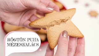 Rögtön puha mézeskalács írókával a Rupánerkonyhából [upl. by Krishnah]