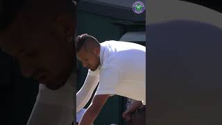 The fastest second serve in Wimbledon history [upl. by Ahcurb]