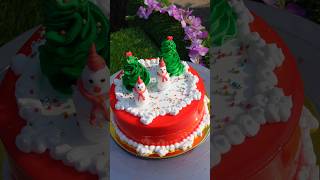 Christmas cake design IndianFoodiesMullaShaheen viral shorts trending christmas cake candy [upl. by Irrek]