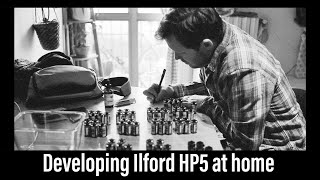 Developing Ilford HP5 at Home [upl. by Arjan]