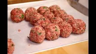 How to make classic Italian Meatballs [upl. by Manlove]