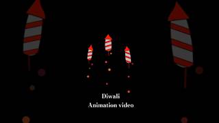 Easy fireworks animation 🎆shorts animation [upl. by Suryc]