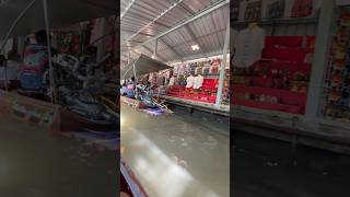 Damnoen Saduak Floating Market enjoy thailand holiday shopping [upl. by Aremihc]