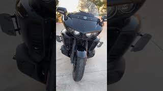 Yamaha Eluder with newly installed heat and wind deflection [upl. by Courtund]