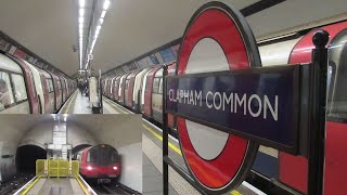 UK Last island platforms on London Underground Clapham CommonClapham North [upl. by Soren]