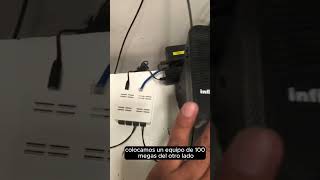 Caso Práctico de Instalación de Fibra Óptica México tecnologia fibraópticademexico fibraoptica [upl. by Greyso]