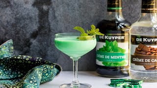 Retro Grasshopper Cocktail Recipe [upl. by Byrdie]