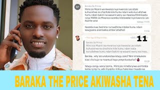 BARAKA THE PRICE AUWASHA MOTO FID Q AINGILIA KATI MIMI SIO WA MWANZA [upl. by Namialus]