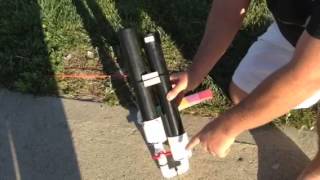 Homemade handheld confetti cannon [upl. by Anaig10]