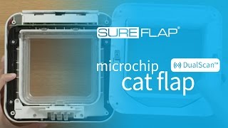 Replacing the door on your SureFlap DualScan Microchip Cat Flap [upl. by Vaios]