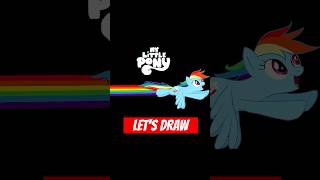 digitalart mlp mylittlepony rainbowdash speedpaint timelapse mlpfans mlpfriendshipismagic [upl. by Legir]