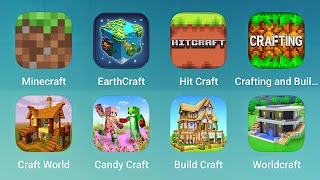 Minecraft EarthCraft Hit Craft Crafting and Building Craft World Crafty Land Build Craft [upl. by Aiouqes]